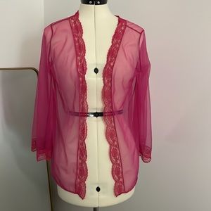Vintage sheer cover up